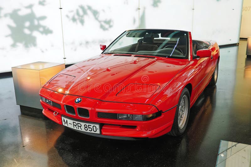 BMW 850Ci Convertible Prototype, E31 (1990) Editorial Stock Photo ...