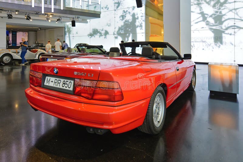 BMW 850Ci Convertible Prototype, E31 (1990) Editorial Stock Image ...