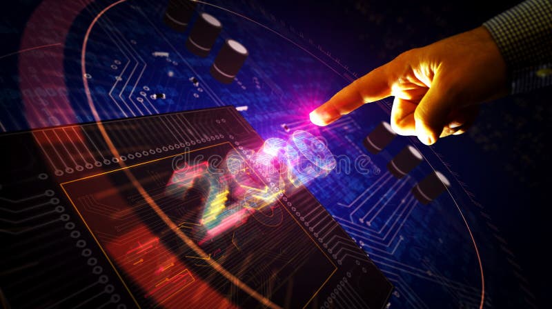 2020 year number cyber style futuristic illustration. 2020 year number cyber style futuristic 3D rendering illustration. Abstract digital concept with hand royalty free stock photos 2020 year number cyber style futuristic illustration. 2020 year number cyber style futuristic 3D rendering illustration. Abstract digital concept with hand royalty free stock photos