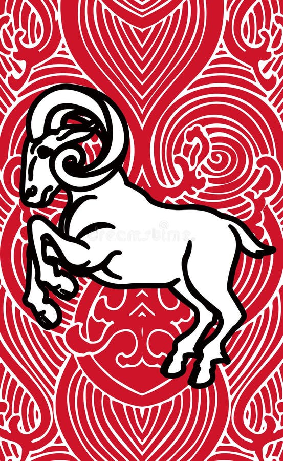 Heraldry Animals stock vector. Illustration of stag, vintage - 45668706