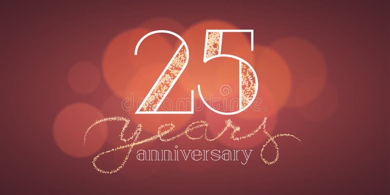 25th Anniversary Banner Stock Illustrations – 2,296 25th Anniversary ...