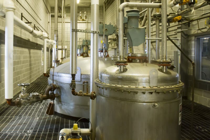 Yeast fermentation vats stock photo. Image of lawrenceburg 80992786