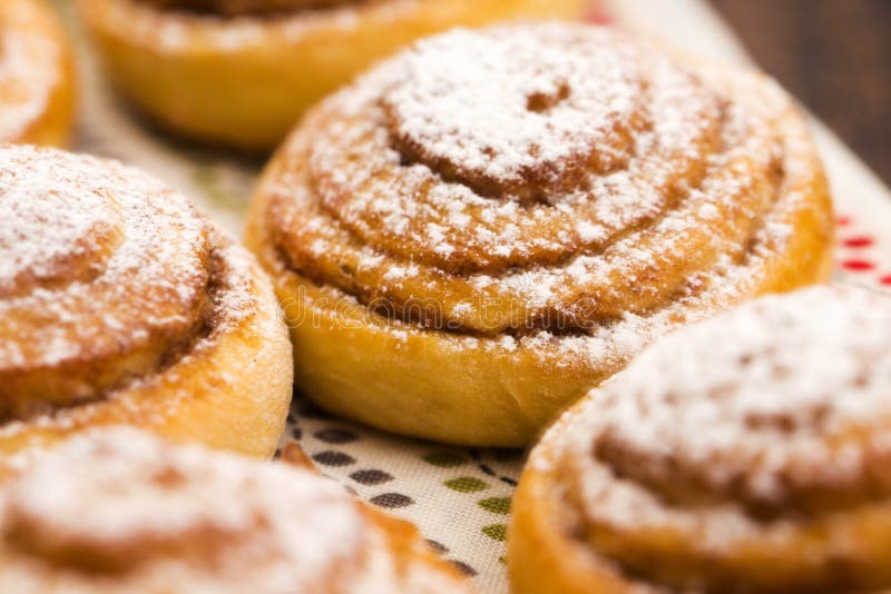 Two Yeast Rolls on Plate stock image. Image of roll, brown 36051937