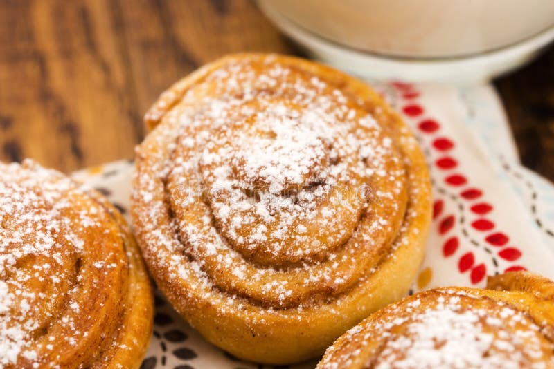Two Yeast Rolls on Plate stock image. Image of roll, brown 36051937