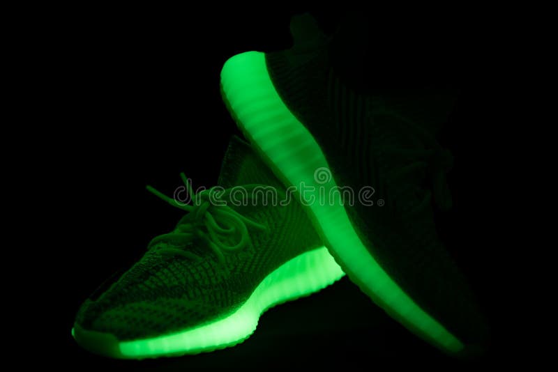 yeezy glow in the dark stock