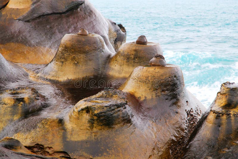 Yehliu geopark in Taiwan