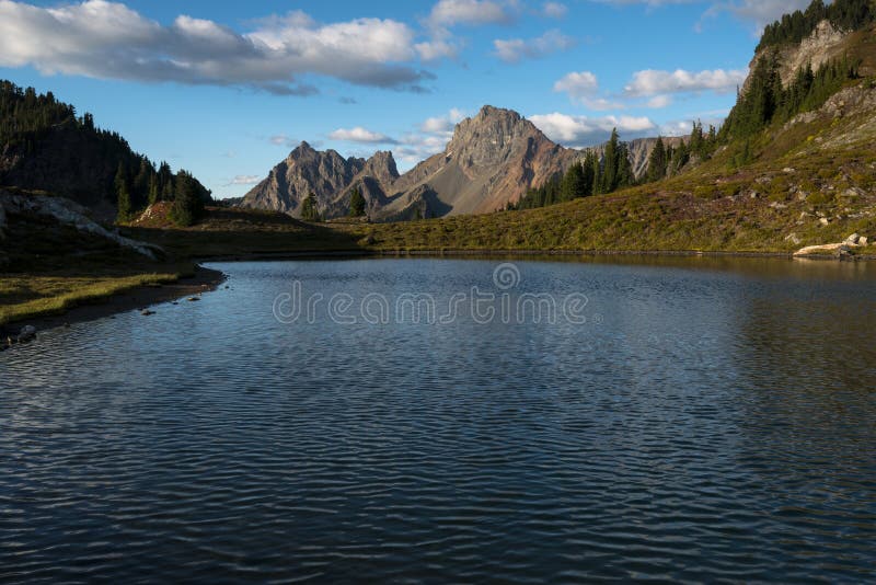 Pacific North West Hiking Landscape Mountains Background Night Sky stock photo Pacific North West Hiking Landscape Mountains Background Night Sky stock photo
