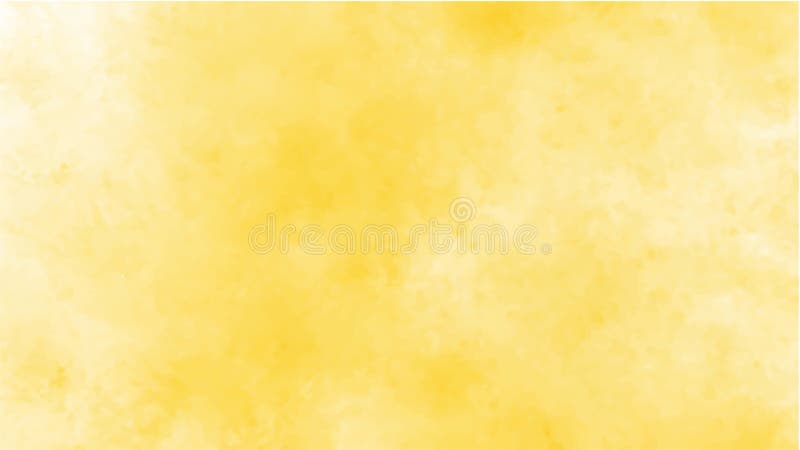 Yellow Background with Watercolor Texture in Abstract Vintage Pastel Yellow  Border Design with Faded Textured Beige Paint Color Stock Vector -  Illustration of poster, drawing: 194589331