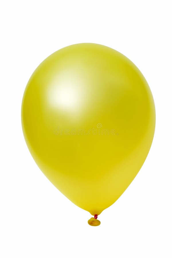 Yellow ballon.