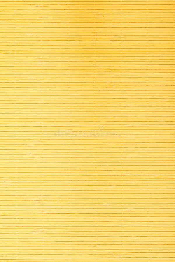 Yellow Bamboo Mat Striped Background Texture Stock Photo Image of