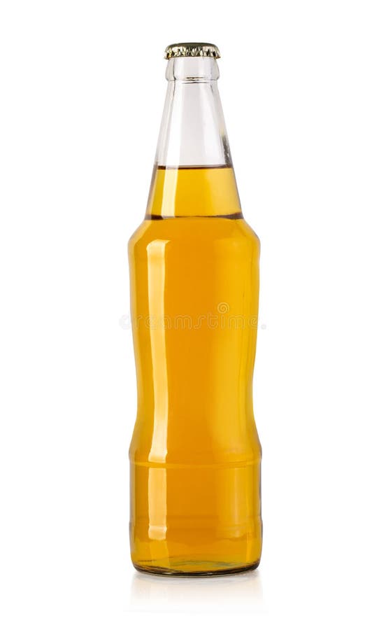 Yellow beer bottle stock image. Image of cold, drop 176696481