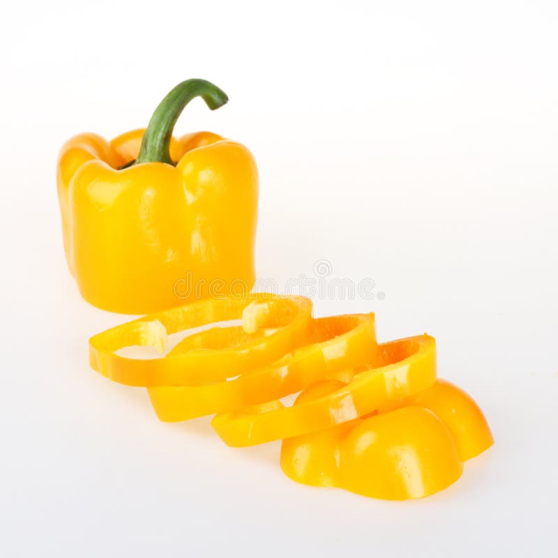 Bell pepper sliced stock image. Image of ingredient, colorful 29820401