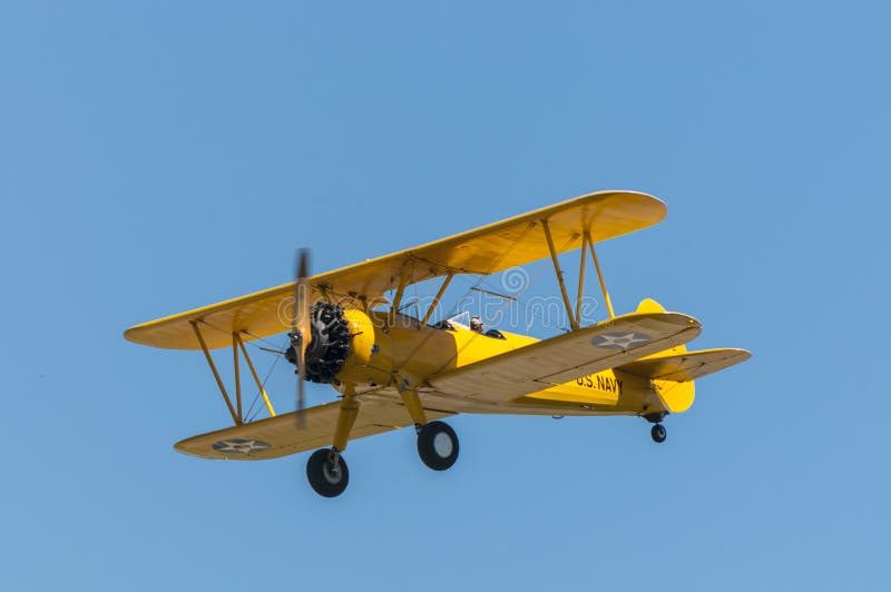 Yellow Bi-plane