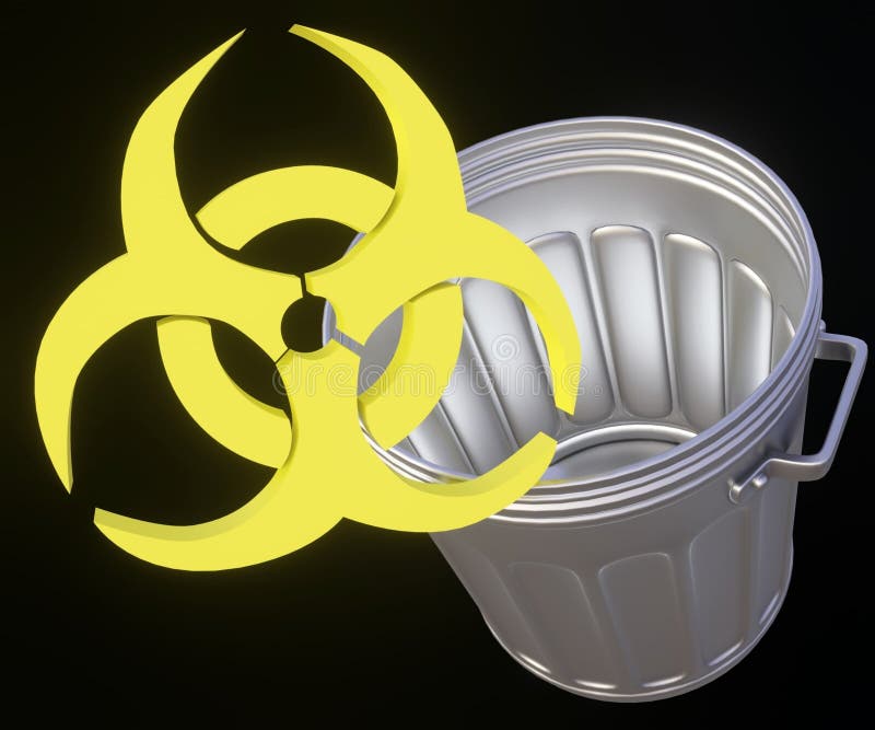 Biohazard Waste Bin Stock Illustrations 818 Biohazard Waste Bin Stock