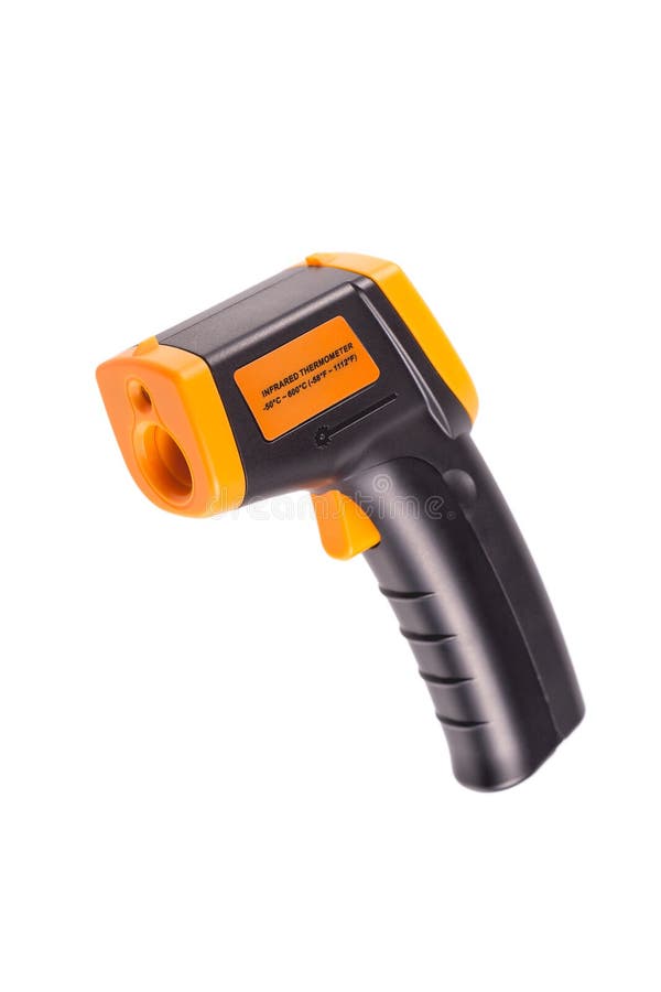 Digital Infrared Thermometer Gun Non Contact Laser Temperature Gun -58~1112, Orange