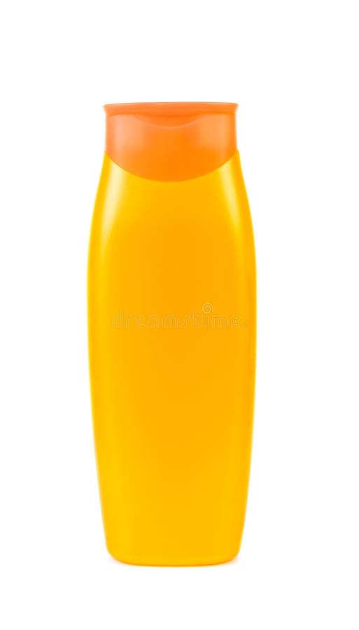 Download Yellow Blank Shampoo Bottle Stock Image Image Of Orange Isolated 24766467 Yellowimages Mockups