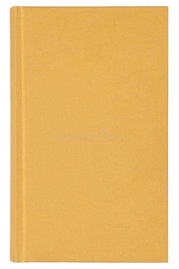 Yellow Book with Blank Cover Stock Photo Image of book, novel 6433416