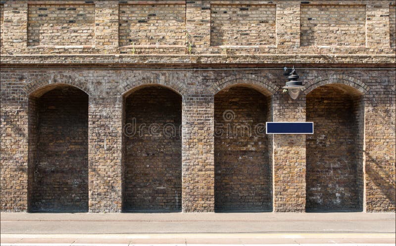 Yellow brick arches