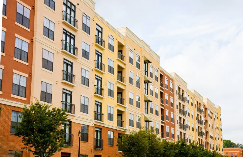 Yellow and Brown Condos