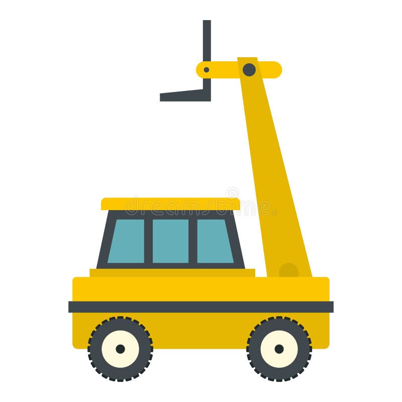 Bucket Truck Cherry Picker Stock Illustrations 157 Bucket Truck