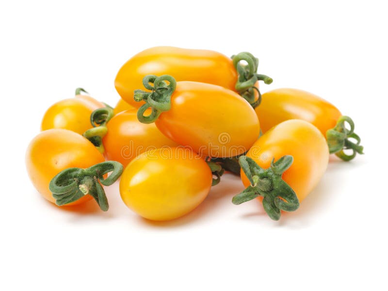 Yellow cherry tomatoes