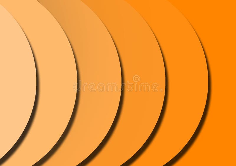Yellow circular gradient textured background wallpaper stock illustration