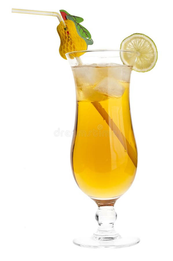 Yellow cocktail stock image. Image of refreshment, lemon 23353515