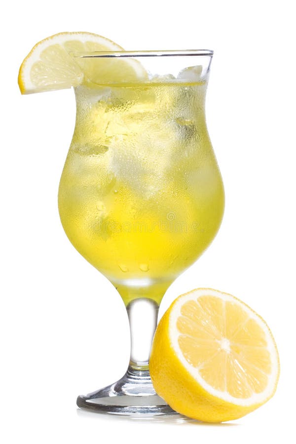 Yellow Cocktail With Lemon Royalty Free Stock Photos Image 15435708