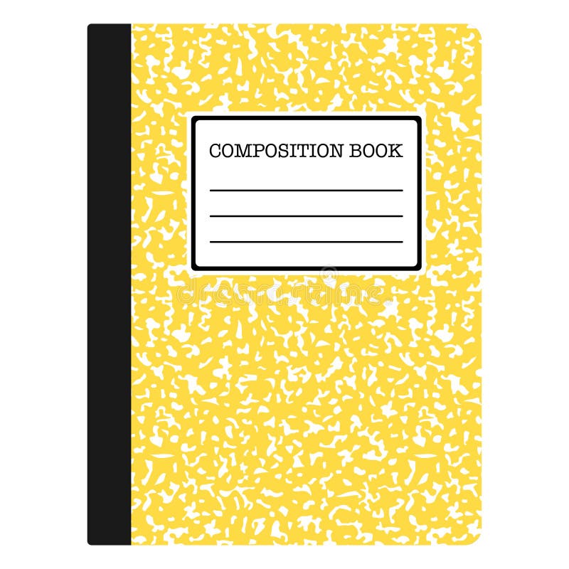 Composition Book stock vector. Illustration of school 134788280