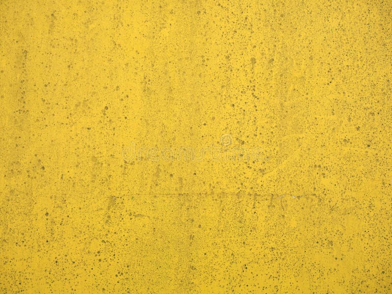Yellow Concrete Texture Background Stock Image Image of material