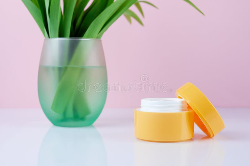 Download 370 Glass Jar Facial Body Cream Yellow Background Photos Free Royalty Free Stock Photos From Dreamstime Yellowimages Mockups