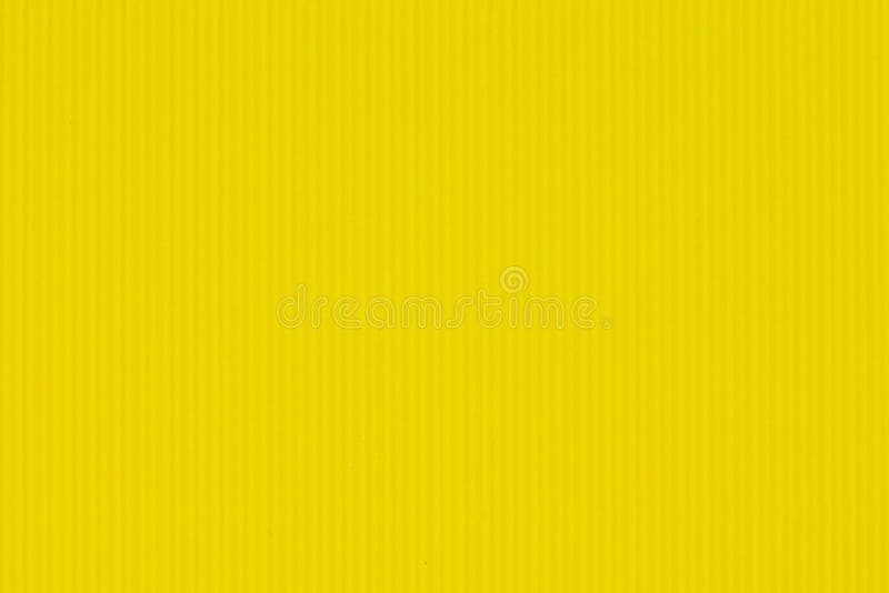 Yellow corrugated paper texture , paper background