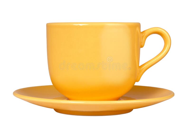 Yellow cup