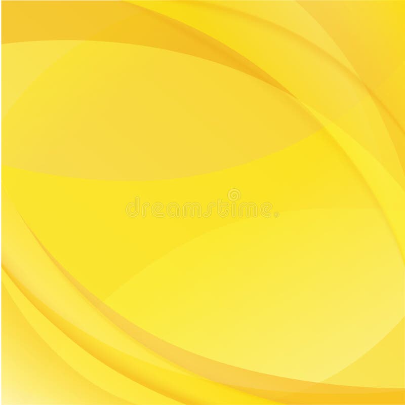 Yellow Curve Abstract Background Stock Vector - Illustration of layout ...