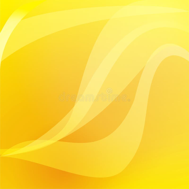 Yellow Curve Lines stock illustration. Illustration of curvy - 13636125