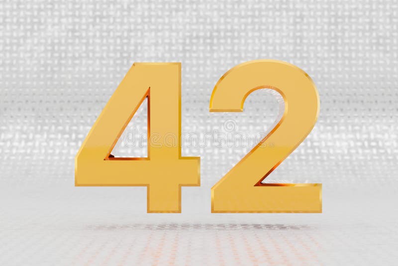 42 числа 75. Число 42. Число 42 в 4д. Число 42 картинки красивые. Yellow 3d.