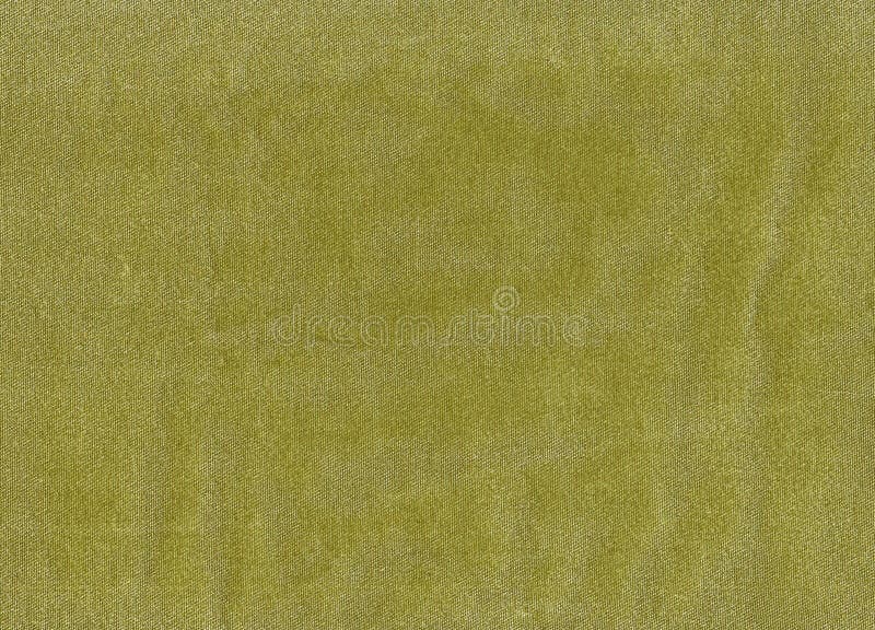 Yellow denim textile texture. stock images