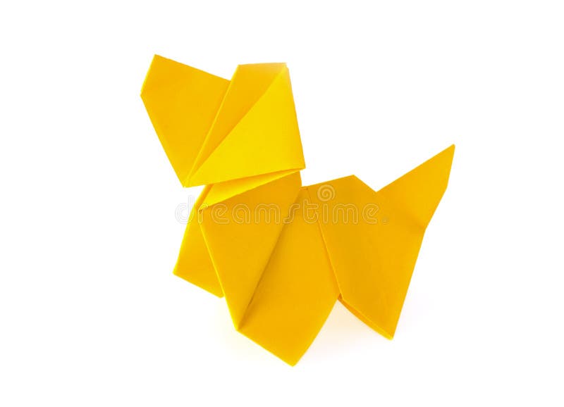 Origami Yellow Narcissus Stock Image Image Of Green 29491473