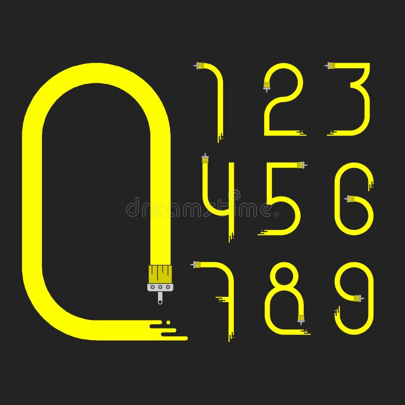 Dripping Numbers Stock Illustrations 241 Dripping Numbers Stock Illustrations, Vectors