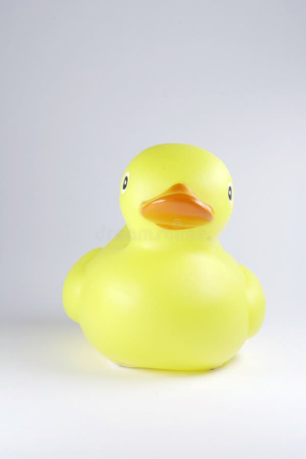 Yellow duck with red beak 01