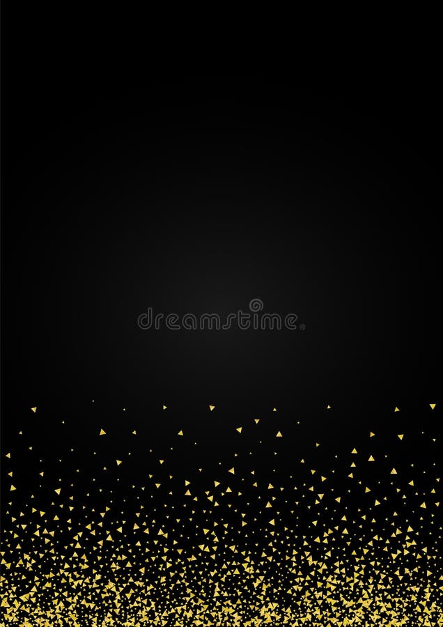 Golden Shards Luxury Transparent Background. Rich Stock Vector ...