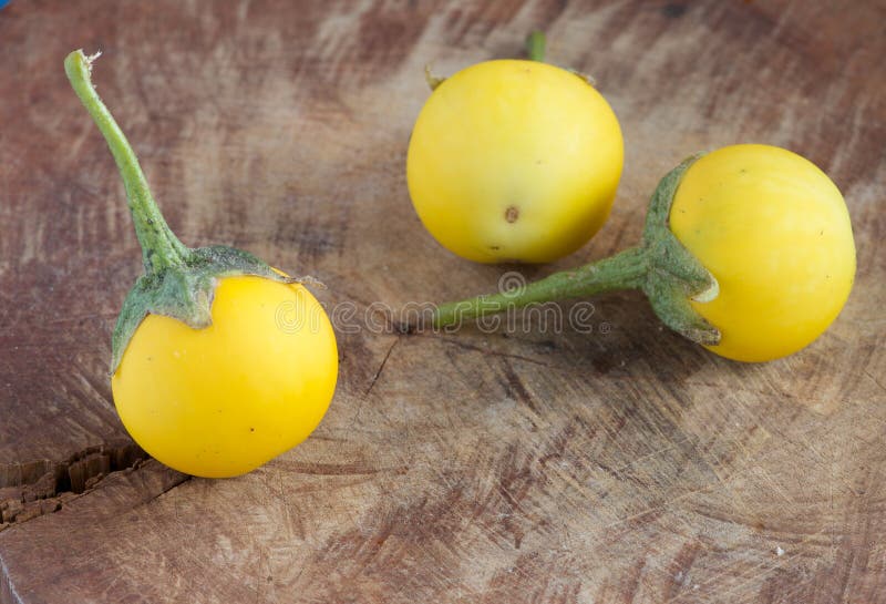 Yellow eggplant stock photo. Image of diet, board, natural 37162788