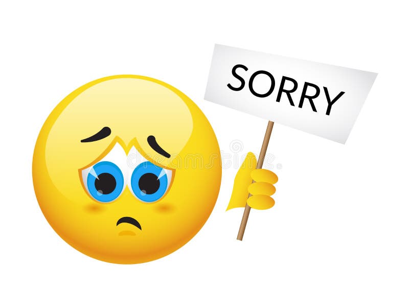 Sorry female emoticon card - #emoji #emojis #smiley #smilies