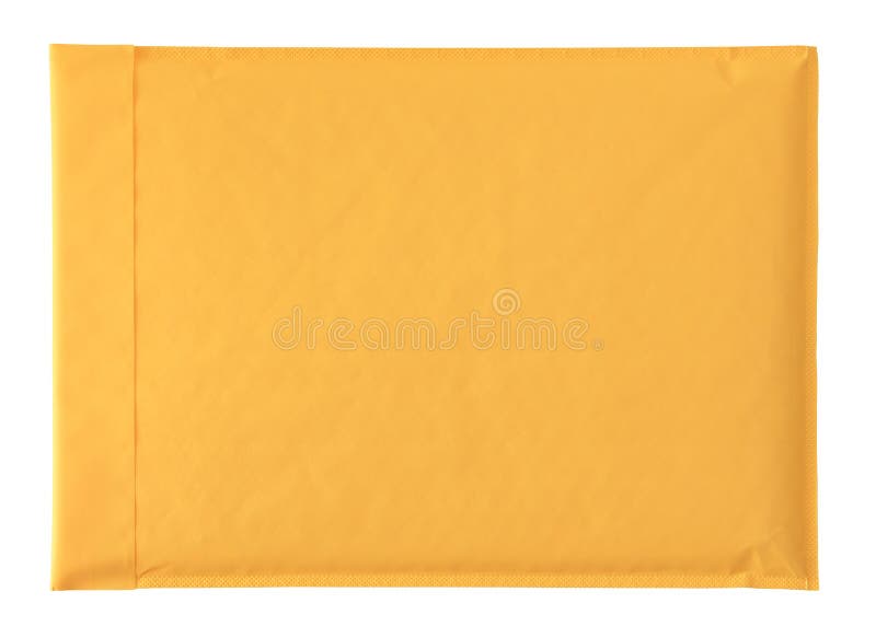 Yellow envelope stock image. Image of postage, envelope 48266821