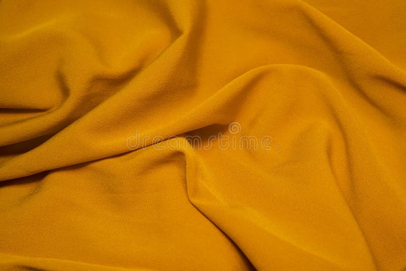 687 Bright Yellow Detail Empty Fabric Textile Texture Stock Photos