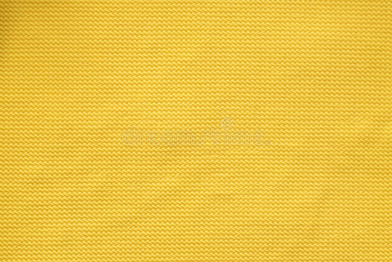 Yellow Fabric with a Pattern. Texture Background Stock Image - Image of ...