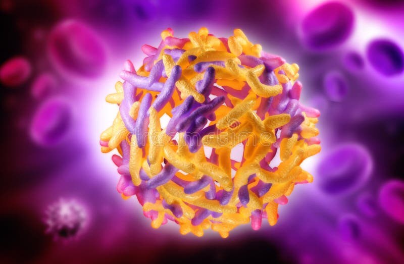 Yellow Fever Virus stock illustration. Illustration of positivesense
