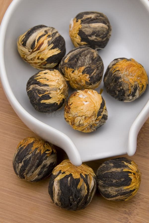 Yellow Flower Tea stock image. Image of japan, india 12049079