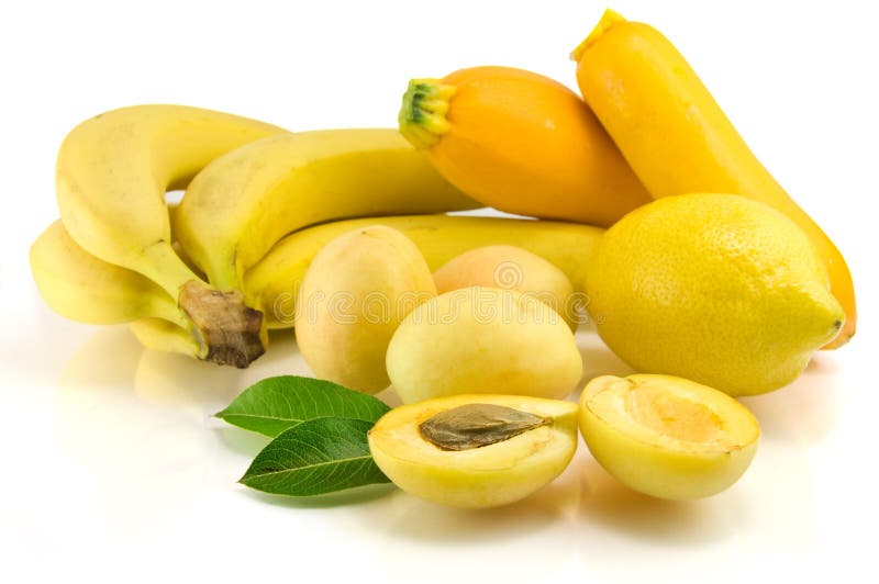 Yellow fruits