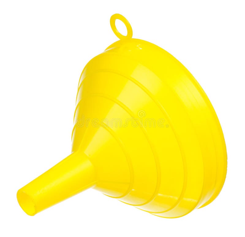 Yellow funnel stock photo. Image of colourful, funnel 29317498